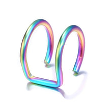 Load image into Gallery viewer, Yobest 5Pcs/Set 2019 fashion Ear Cuffs Gold Leaf Ear Cuff Clip Earrings for women Climbers No Piercing Fake Cartilage Earring
